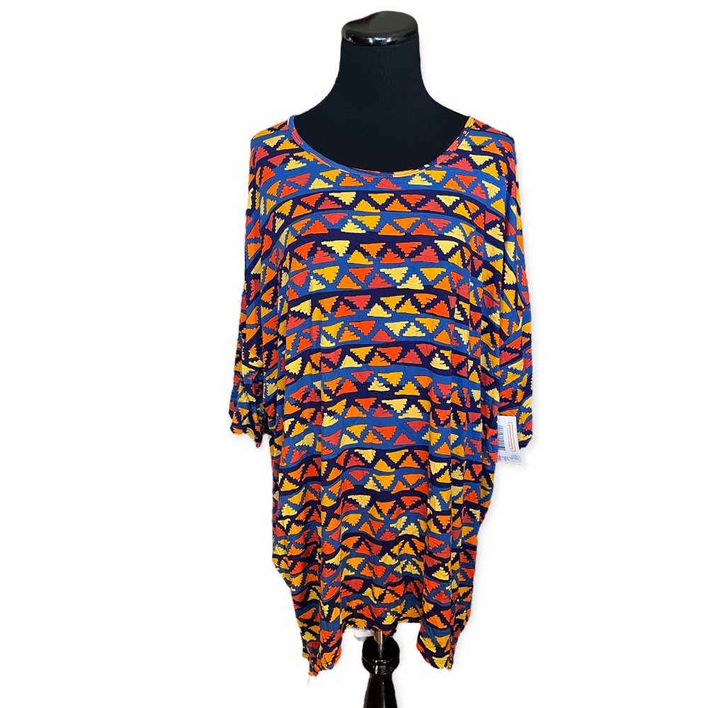 2XL LuLaRoe Irma Tunic NEW Bright and Colorful XXLarge 22-26